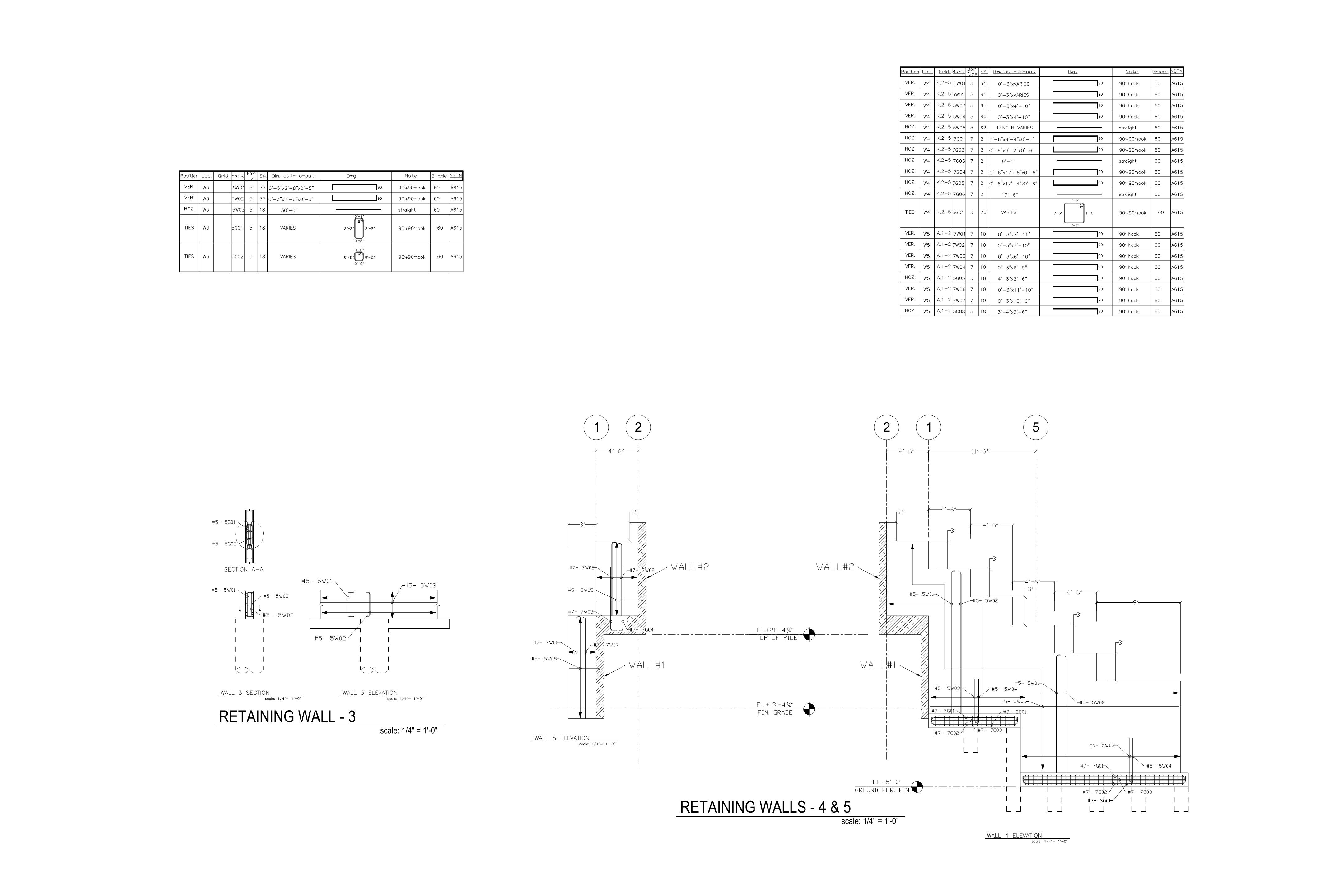 Wall rebar site 3